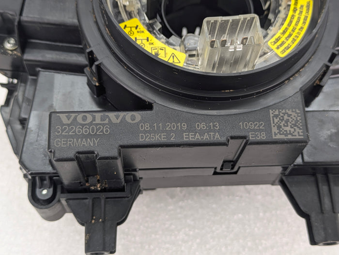 2021 Volvo V60 T6 R-Design Steering Column Switch Unit W/Stalks & Clock Spring 32350377