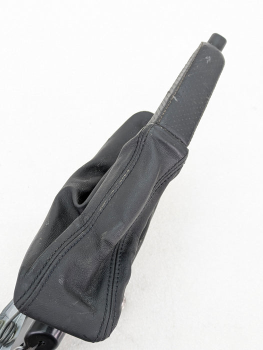 BMW E90 E91 E92 E93 M3 335xi 328xi Black Leather Hand Parking Emergency Brake Handle Boot 7900777 *Damaged*
