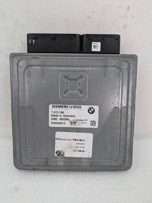 BMW E92 E90 E93 335i 335xi N54 DME/ECU/Engine Computer MSD80 7573796