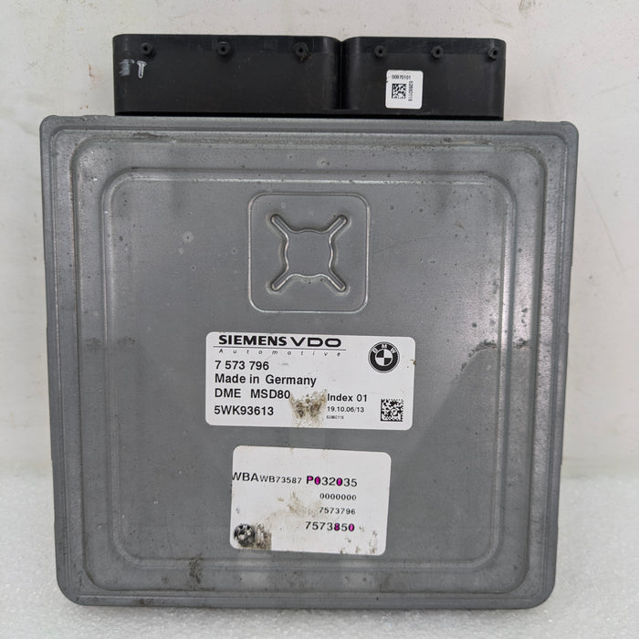 BMW E92 E90 E93 335i 335xi N54 DME/ECU/Engine Computer MSD80 7573796