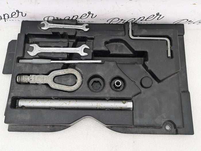 BMW Z3 M S52 Roadster Trunk Tool Support Kit Tray Tow Hook 2268656 *Incomplete*