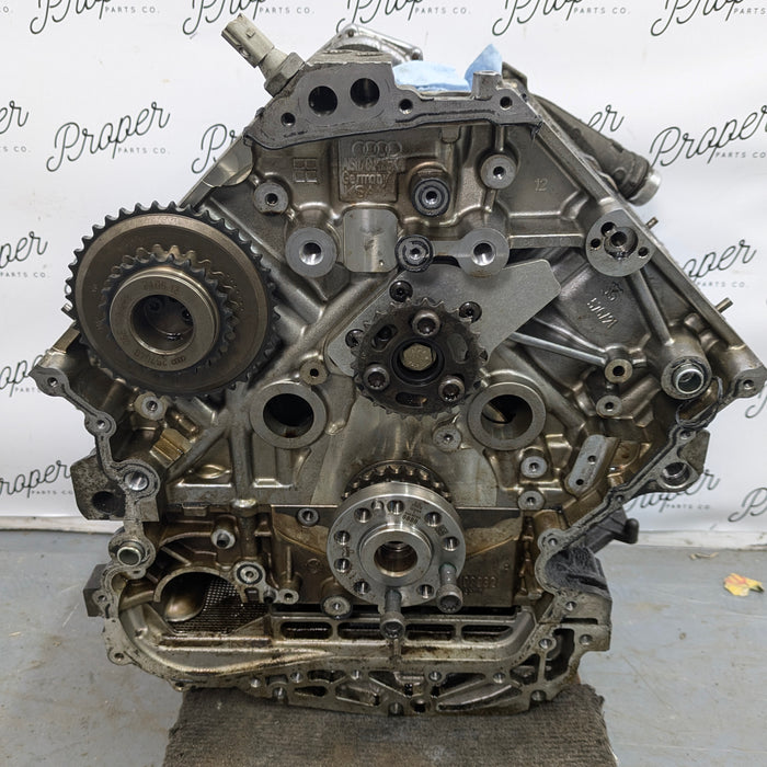 Audi B8/8K S4 CGXC 3.0L V6 Supercharged Short Block Engine *NOTE*