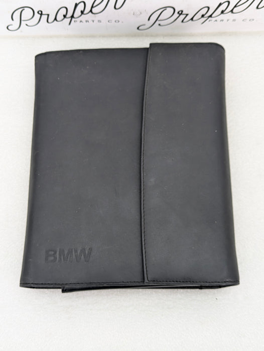 BMW E46 330ci 325ci Convertible Owners Service Care Technical Manual & Leather Slip Case 01410157599