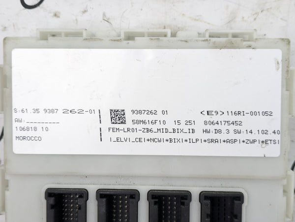 BMW F22 228xi Front Electronic Module/FEM/Body Control Module/BCM 9387262