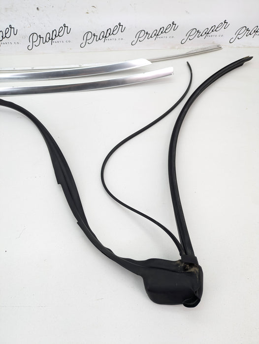 BMW E93 335is 335xi 335i 328xi 328i M3 Windshield & A Pillar Weatherstrip Seal Gasket & Trims 7119111