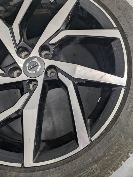 2021 Volvo V60 T6 R-Design Y Spoke Black Diamond Cut Wheel 8 X 18 Et 42 31471311