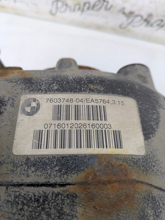 BMW F36 F30 F31 F32 F33 F34 435xi 428xi Automatic Transmission Rear Differential 3.15 7603748