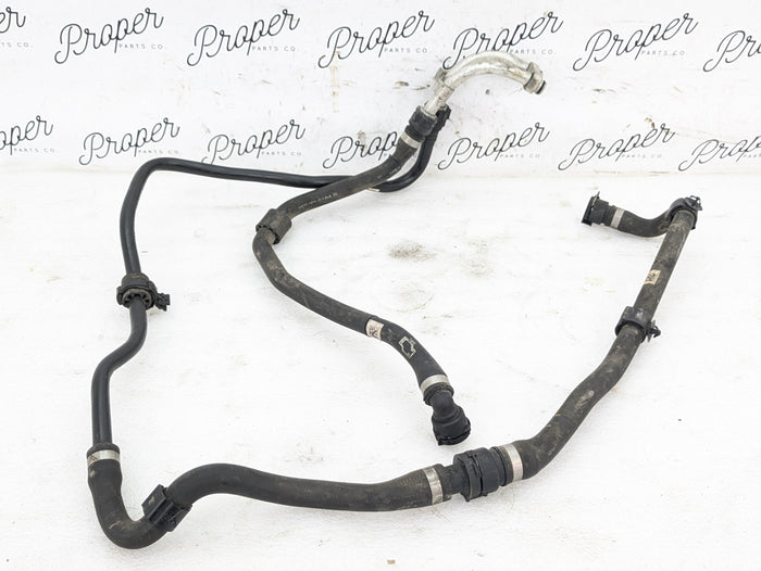 BMW F32 440xi 440i Radiator Coolant Hose Line Set 8633480/8600882/8634283