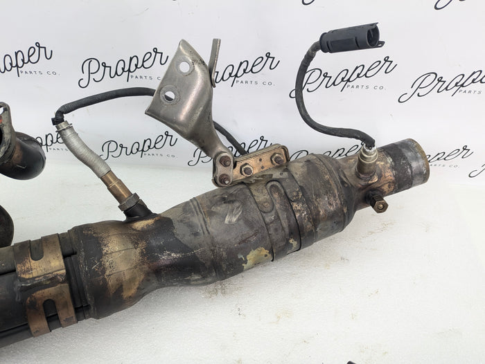BMW E60 E61 M5 E63 E64 M6 S85 Exhaust Manifold Headers Left & Right Catalytic Converter Set 7836402/7836403