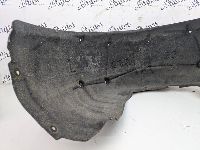 BMW G22 G23 430ix M440ix Rear Left/Driver Side Fender Liner Splash Shield 7447165 *DAMAGED*