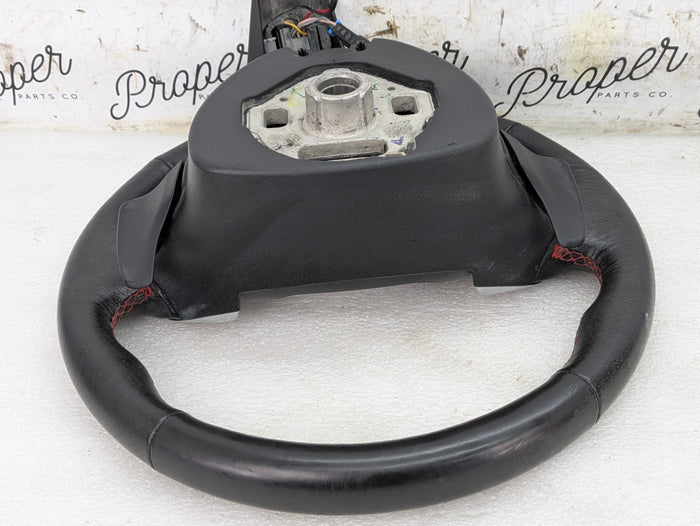 2018 Chevrolet 6th Gen Camaro 2SS Automatic Transmission Flat Bottom Leather Steering Wheel W/Paddle Shifters 84209521