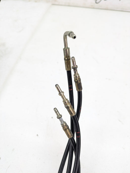 BMW E46 M3 Convertible Roof/Soft Top Tonneau Cover Hydraulic Cylinders &  Supply Lines (11,12,13,14)