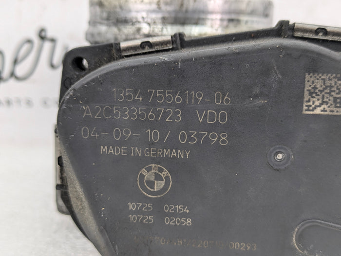 BMW E82 E88 E90 E91 E92 E93 335i 335xi 335is N54 Intake Throttle Body Actuator 7556119