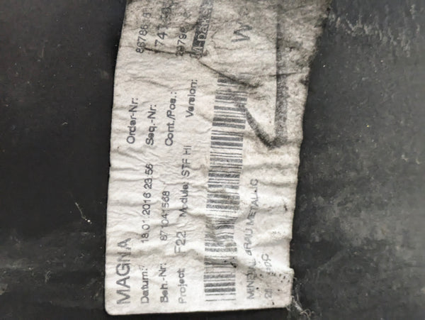 BMW F22 F23 228xi 228i 230xi 230i M Sport Rear Bumper W/PDC Sensors Mineral Grey (B39) 51128055965