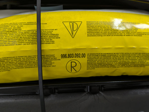 Porsche 996.2 911 Carrera 4 Cabriolet Convertible Right/Passenger Side Complete Door Assembly Schwarz/Black (041)
