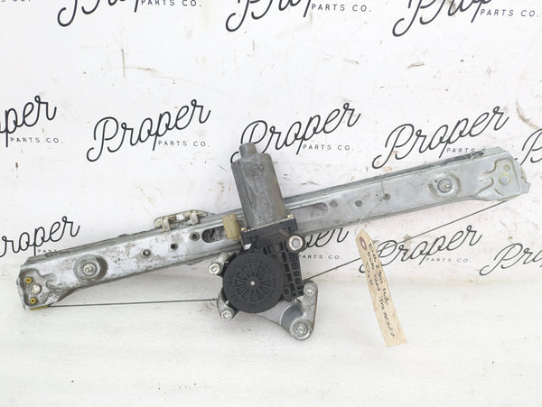 BMW E46 330i 328i 325i 323i Sedan Wagon Left/Driver Side Rear Window Regulator Assembly W/Motor 8200717/8362066