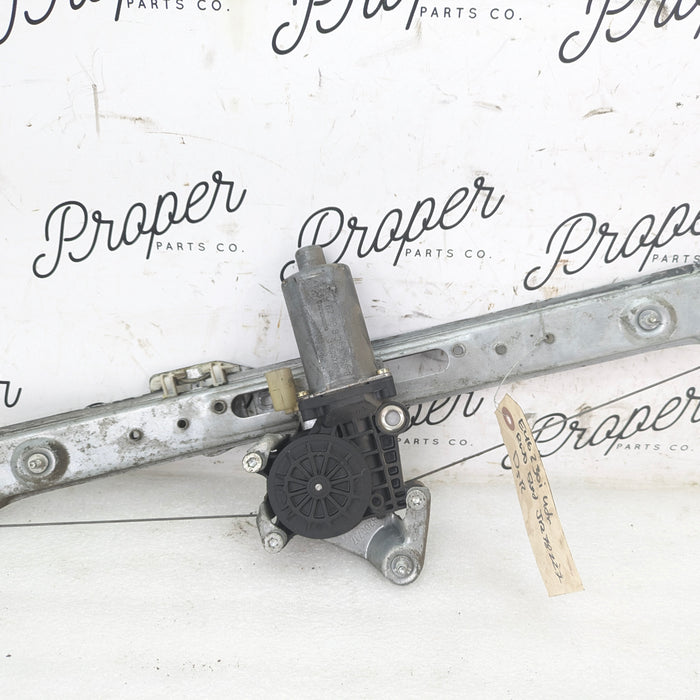 BMW E46 330i 328i 325i 323i Sedan Wagon Left/Driver Side Rear Window Regulator Assembly W/Motor 8200717/8362066