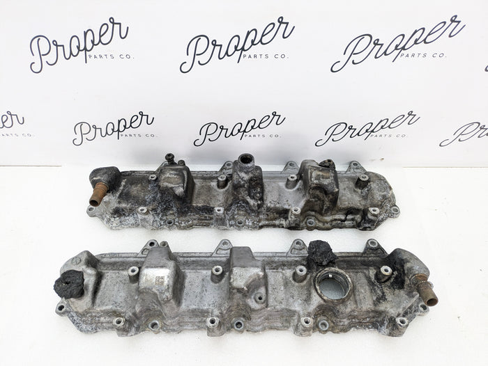Chevrolet C7 Corvette Stingray Z51 LT1 Gen V Engine Left & Right Valve Cover Set Pair 12692544/12692546 *DAMAGED*