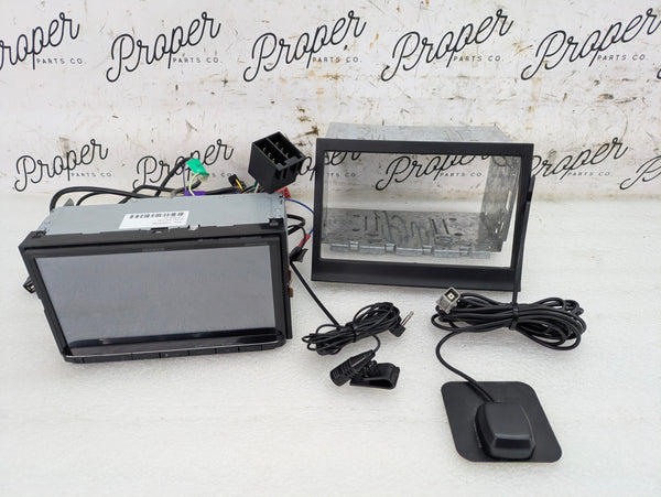 Porsche 996.2 911 Carrera 4 Kenwood eXcelon 6.95" Touch Screen Digital Multimedia Receiver Radio Head Unit DMX706S