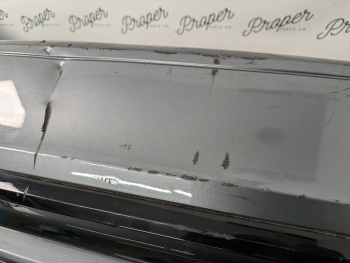 2021 Volvo V60 T6 R-Design Rear Bumper Assembly Osmium Gray Metallic (714) *DAMAGED*