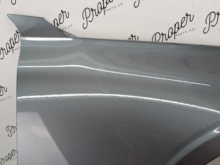 2021 Volvo V60 T6 R-Design Front Right/Passenger Side Fender Osmium Gray Metallic (714)