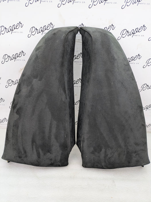 BMW E46 330i 328i 325i 323i ZHP M Sport Sedan Rear Split Folding Seats Complete Set Alcantara Cloth Laser