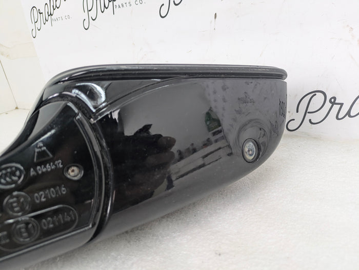 BMW F10 SHADOWLINE/GLOSS BLACK MIRROR RIGHT HEATED/CAMERA/AUTO DIP 51167321864 *DAMAGED*