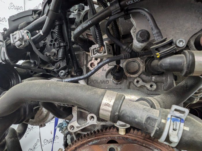 2021 Volvo V60 B4204T27 Complete Engine Assembly W/Turbocharger & Supercharger