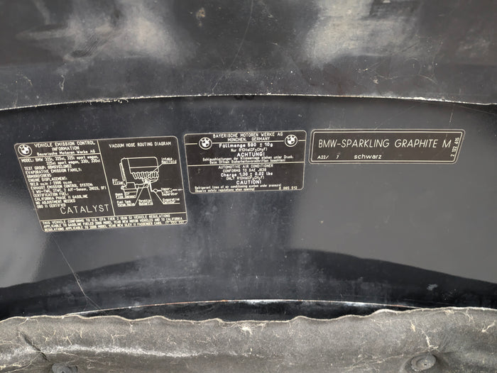 BMW E90 E91 325xi 335xi 330xi 328xi 323i Pre-LCI Hood Sparkling Graphite Metallic (A22) 41617140729