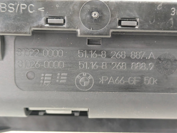 BMW E46 330ci 328ci 325ci 323ci Center Dashboard Ash Tray Storage Compartment Black 8268887/8268888