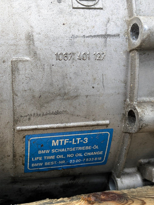 BMW E82 E88 E90 E92 135I 335i N54 RWD ZF 6 Speed Manual Transmission GS6-53BZ 23007581860 *DAMAGED*