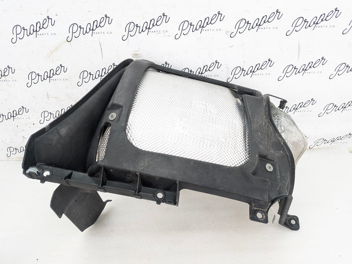 Porsche 996.2 911 Carrera 4 Rear Right Bumper Guide Bracket/Exhaust Muffler Heat Shield 99650548001