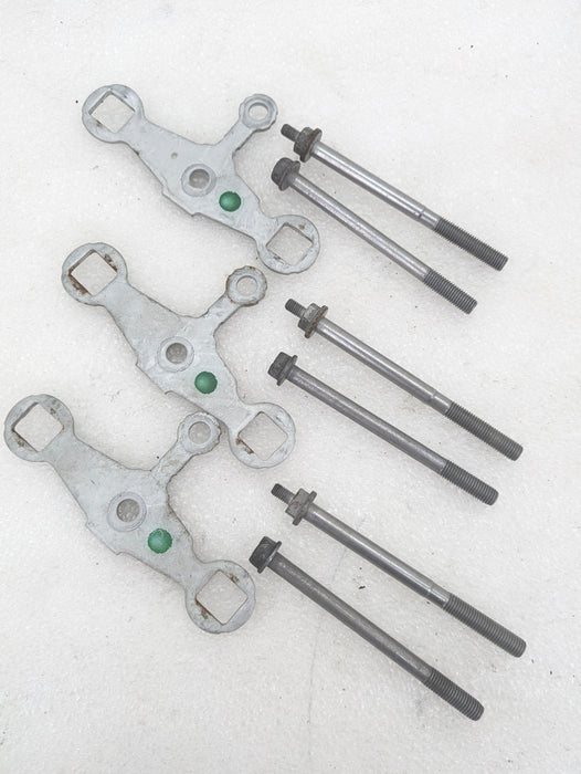 BMW E82 E88 E90 E92 E93 135 335xi N55 High Pressure Fuel Injectors Set of 6 7597870