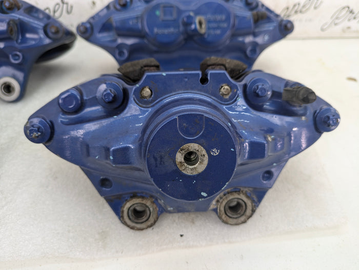BMW F30 F31 F32 F33 F36 340 440 435 335 M sport Brembo Blue Brake Caliper Set Front & Rear