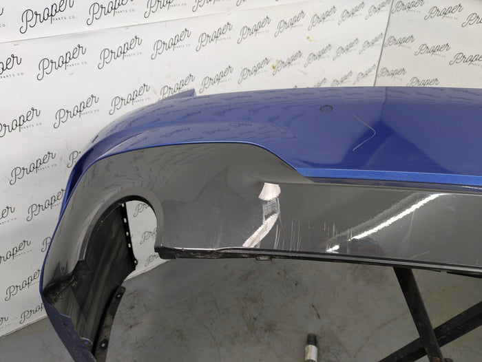 BMW G20 330ix 330i 330ex 330e M Sport Rear Bumper W/PDC Sensors Portimao Blue Metallic (C31) 51128099904