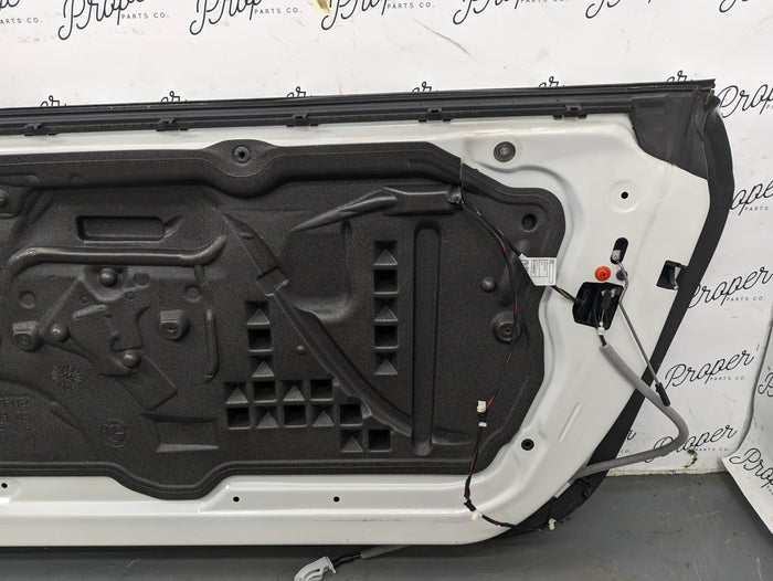 BMW E92 E93 335xi 328xi M3 Passenger Side Door Mineral White 3 (A96)
