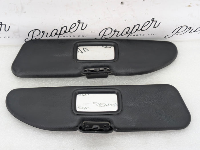 BMW Z3 M Roadster Black Left/Right Sun Visor Set 51168410185/51168410186