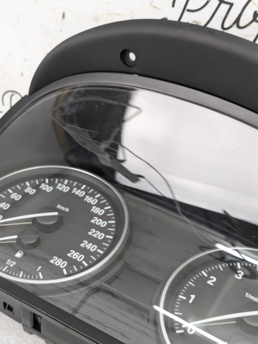 BMW E92 E90 E93 335xi 335i Instrument Gauge Cluster Speedometer KPH 9242368