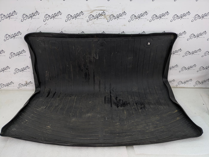 BMW E61 530xi 535xi 525xi Rear Trunk Cargo Mat Rubber Floor Liner Black 82110403338