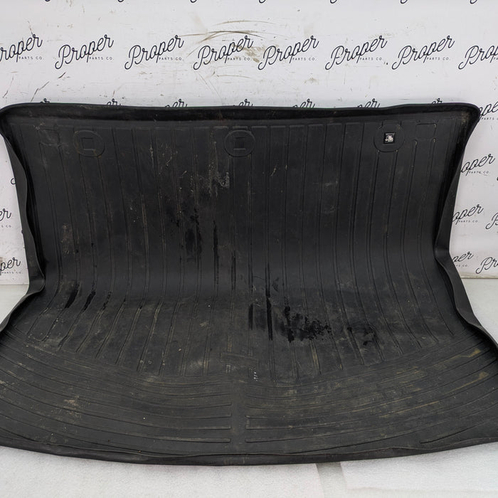 BMW E61 530xi 535xi 525xi Rear Trunk Cargo Mat Rubber Floor Liner Black 82110403338
