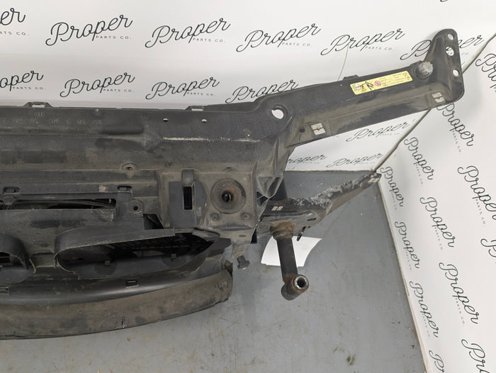 E46 330Ci 328Ci 323Ci 325Ci Front Radiator Support Shroud Panel & Air Conditioning A/C Pusher Fan 51717111691  *Damage*