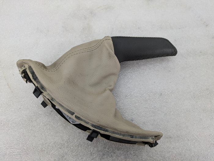 BMW E90 E91 E92 E93 M3 335xi 328xi Beige Leather Hand Parking Emergency Brake Boot 6951563