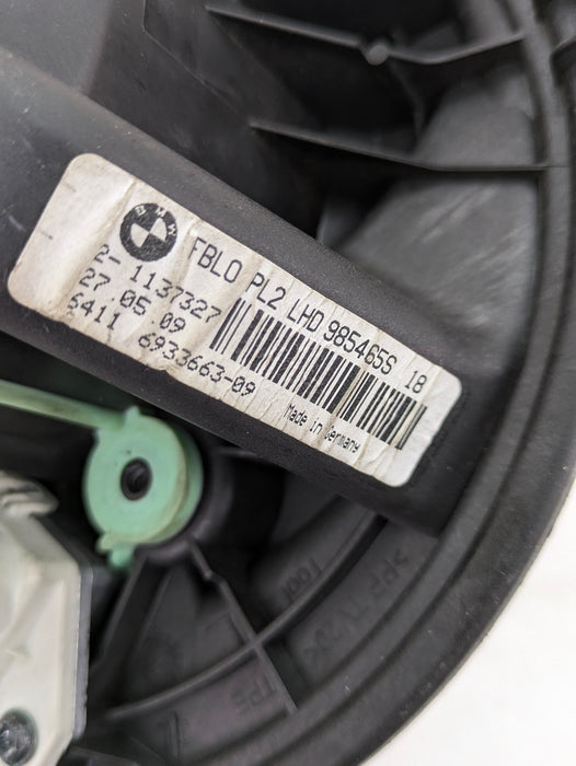 BMW E92 E93 E90 E91 3 Series HVAC Blower Motor & Final Stage Resistor ...