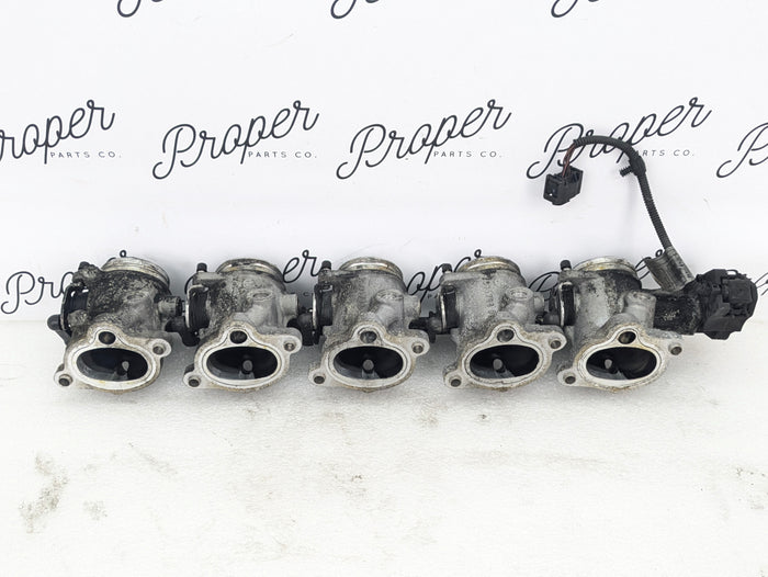 BMW S85 E60 E61 M5 E63 E64 M6 Throttle Body Assembly & Hall Sensor Cylinder 1-5 13547841814