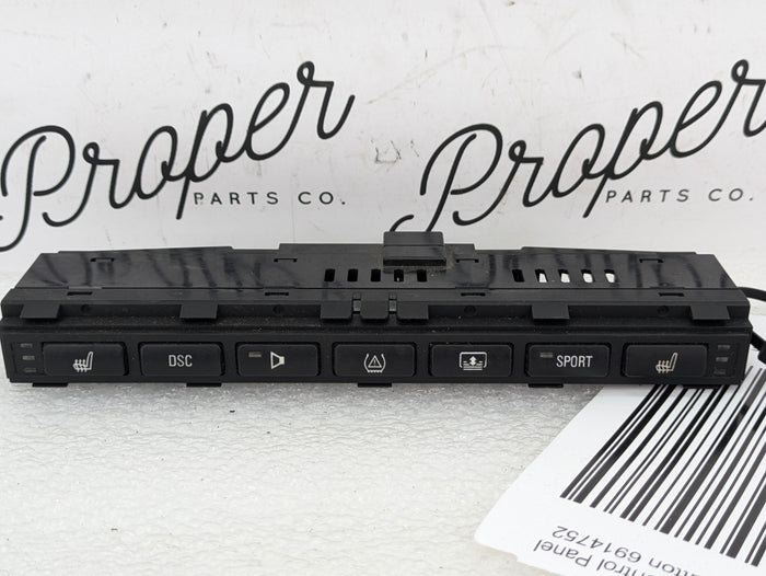 BMW E46 M3 Coupe Driver Control Switch Panel Sport Mode DSC TPMS Heated Seat Subwoofer Sun Shade FULL 61316925520