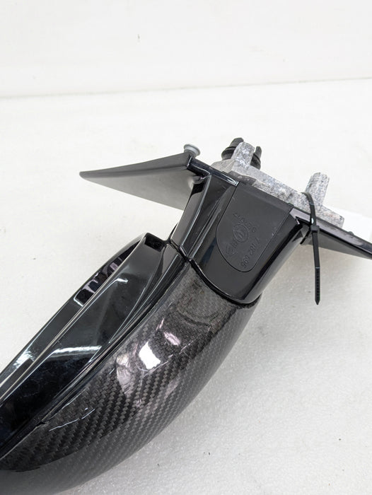 BMW E90 E91 335xi 328xi LCI Left Side Mirror Shadowline S430 51167282599 *Damaged*