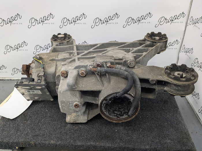 2016-2018 Audi 8U Q3 Rear Axle Differential Carrier & Diff Control Module 0Ay525010N/0Ay907554