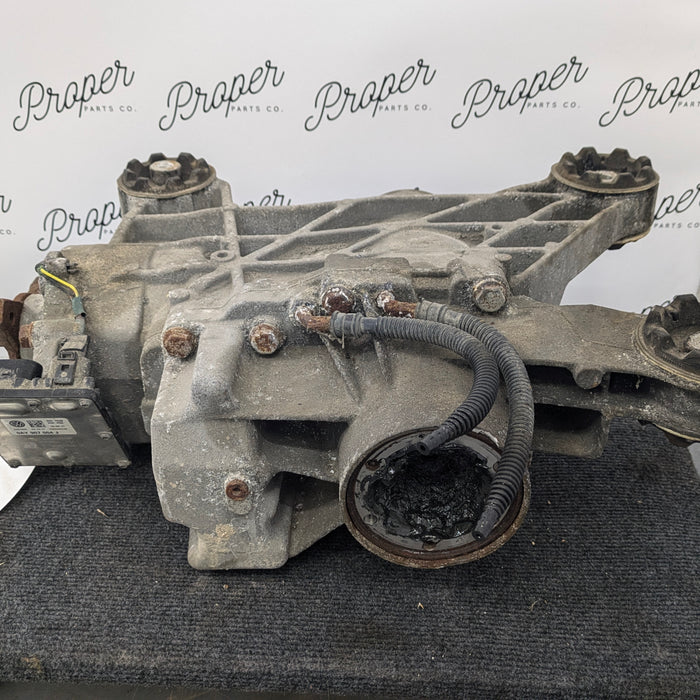 2016-2018 Audi 8U Q3 Rear Axle Differential Carrier & Diff Control Module 0Ay525010N/0Ay907554