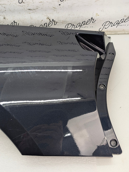 Chevrolet C7 Corvette Stingray Z51 Rear Right Passenger Quarter Fender Night Race Blue Metallic (GXH) 23197623