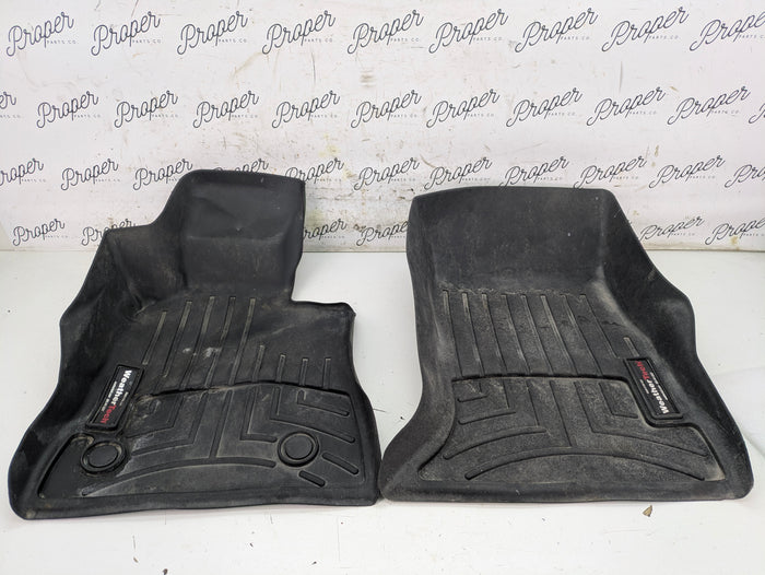 2018 Chevrolet 6th Gen Camaro 2SS WeatherTech Winter/Rubber Floor Mats Liner Set